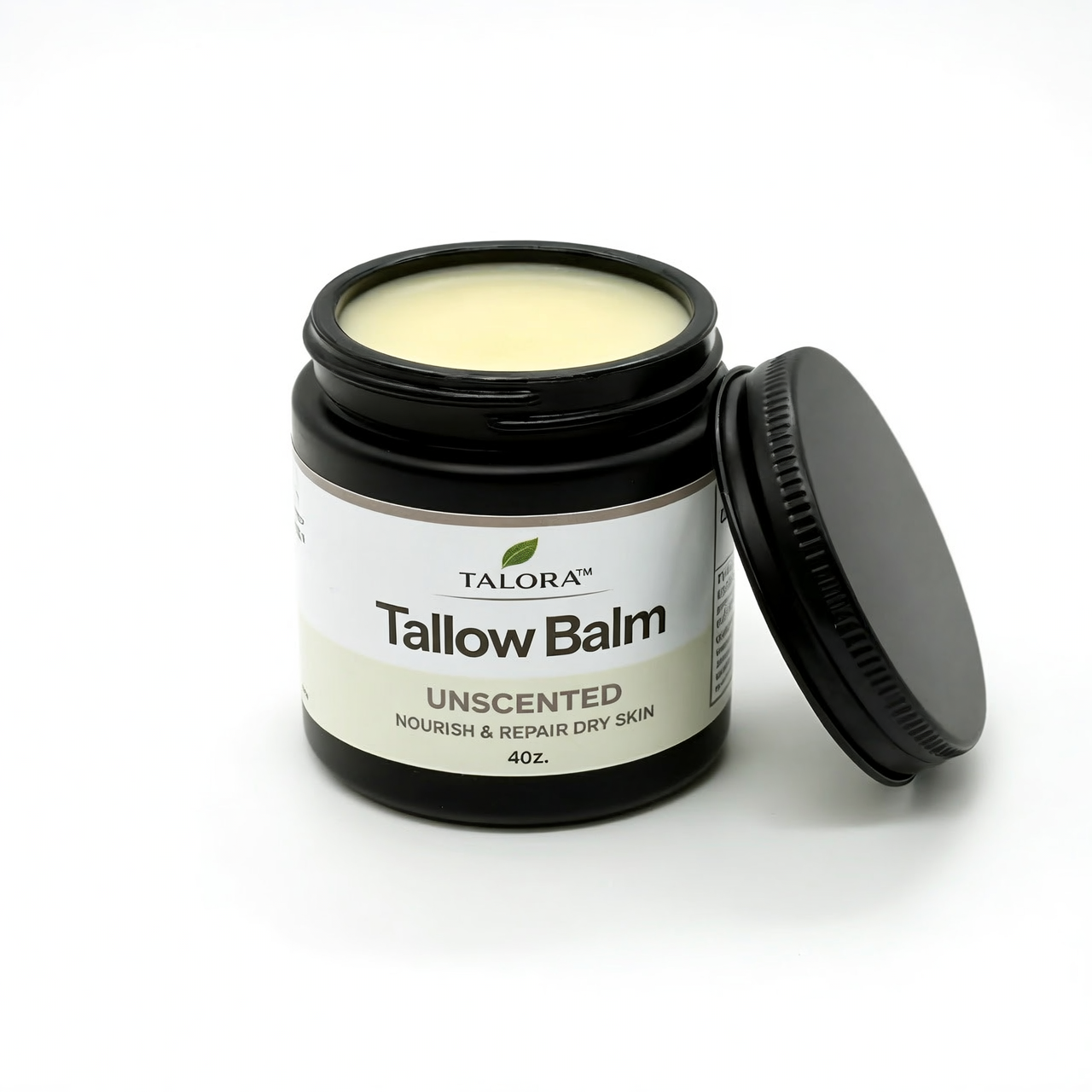 TALORA Tallow Balm: Unscented (4oz)