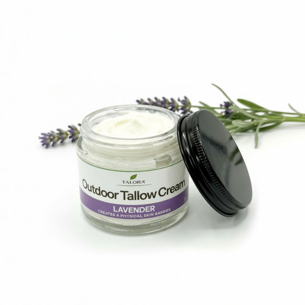 TALORA Outdoor Tallow Cream: Lavender (2 oz)